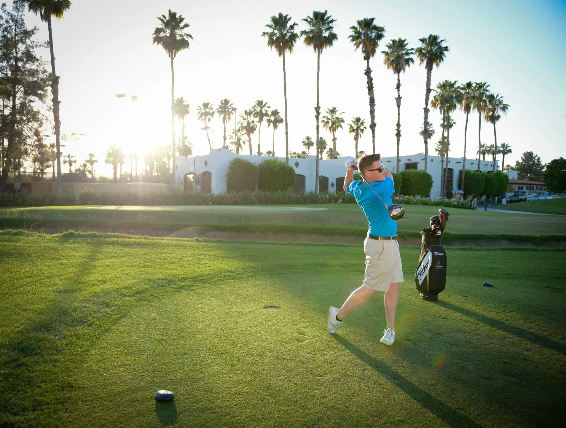 Wigwam golfer swing